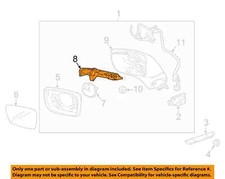 Buick OEM 18-23 Enclave Left Front Door Outside Mirrors Signal Lamp 84077031 NIB