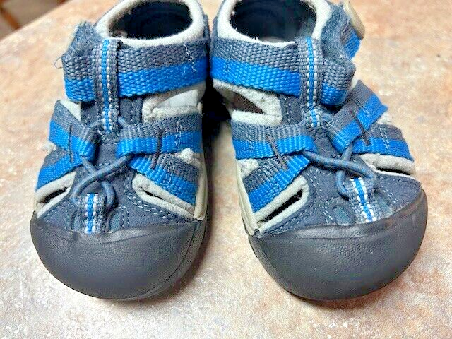 Keen Newport H2 sandalo da trekking impermeabile blu bambino bambini misure 5 pollici 4 5