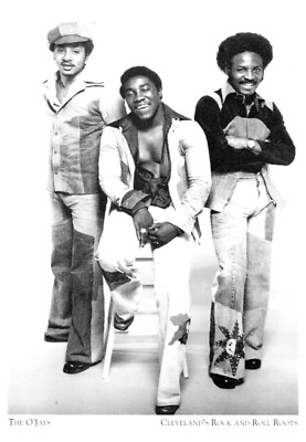 O'JAYS MUSIC GROUP *2X3 FRIDGE MAGNET* ROCK GROUP R&B LOVE TRAIN FUNK MOTOWN IL