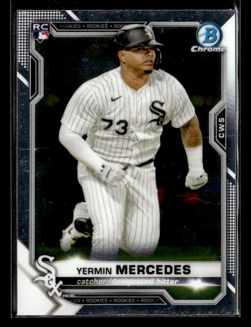 2021 Bowman Chrome #88 Yermin Mercedes Rookie Card Chicago White Sox