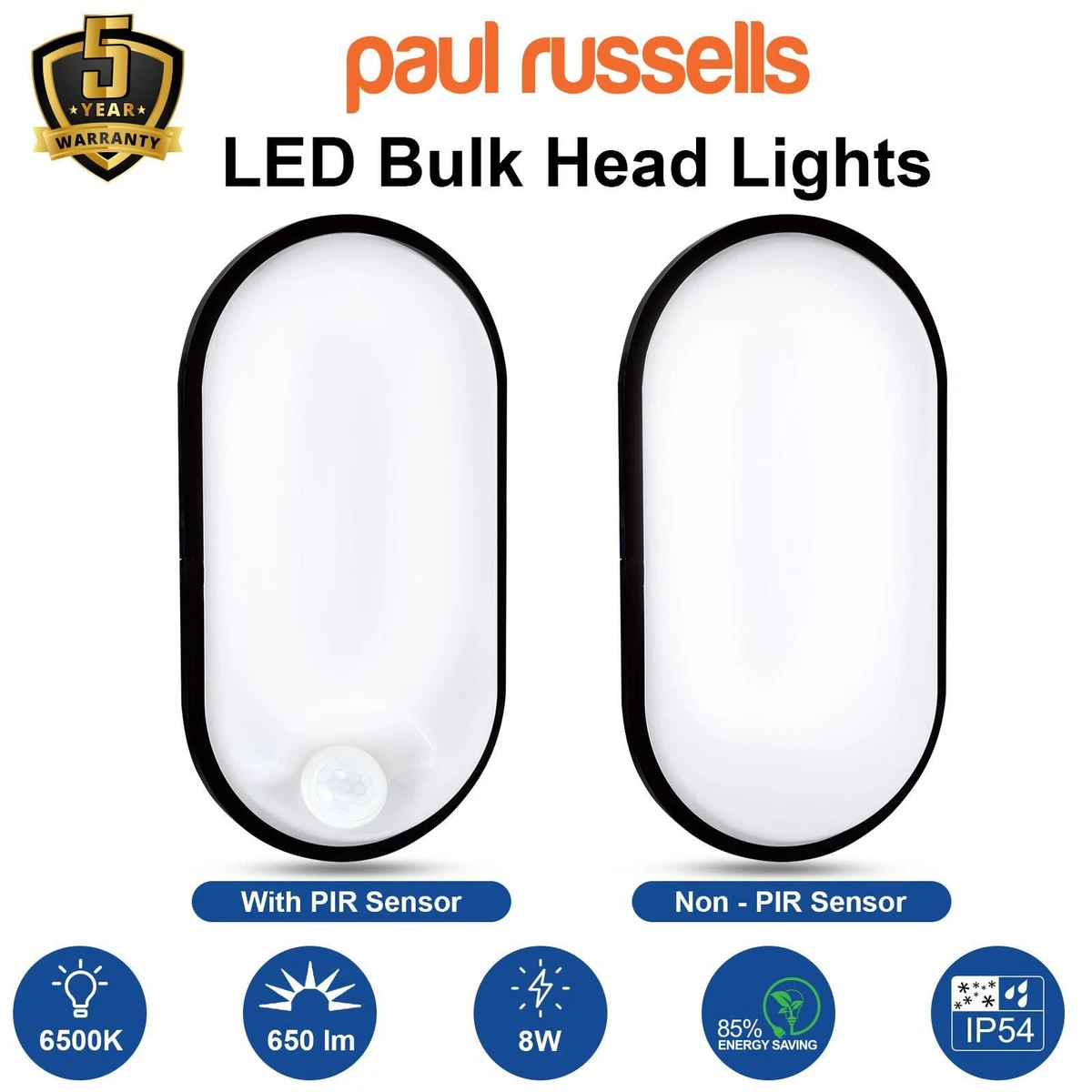 Led bulkhead 2024 with sensor