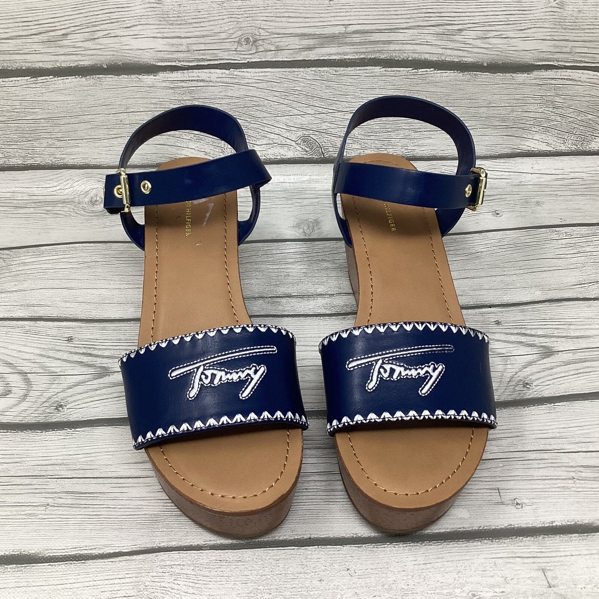 Navy Blue Sandals Tommy Hilfiger Womens Tommy Hilfiger Women's