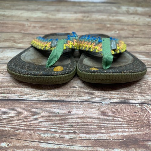 Woven Zig Zag Simple Women’s Flip Flops Comfort Sandals 9171 Size 5 - Picture 7 of 10