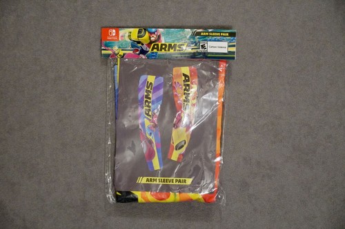 Nintendo Switch ARMS Sleeve Pair Promo E3 Exclusive 2017 New In Package