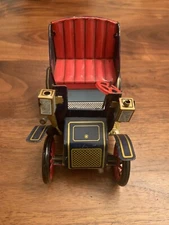 Vintage Japan Modern Toys Tin Litho Lever Action Jalopy Car
