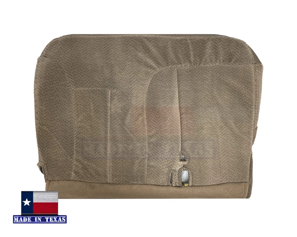 1995 1996 1997 1998 1999 para Chevy Silverado cubierta de asiento delantera 60/40 tela bronceada Foto 2 de 4