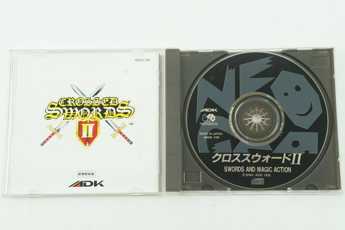 Crossed Swords 2 II NCD SNK Neogeo CD From Japan