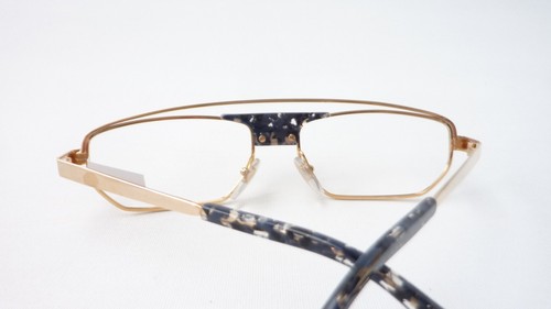 Designer Brille Alain Mikli Paris ausgefallen Luxus Gestell Balkenbrille Gr L - Picture 5 of 5