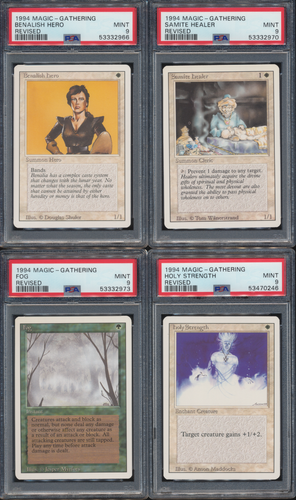 HUGE 16 Card Lot 1994 MTG Magic The Gathering Revised all PSA 9 MINT | eBay