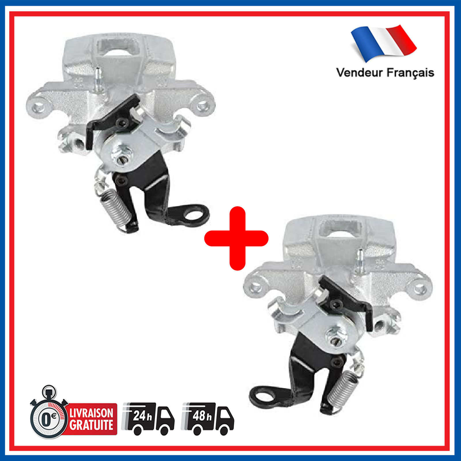 Etrier de frein arriere gauche et droit 41 mm pour 4008 - Modèles 1609901480 1609901380