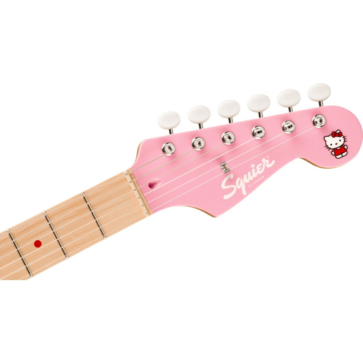 Squier Hello Kitty エレキギター ピンク Squier by Fender Limited Edition Hello Kitty Stratocaster