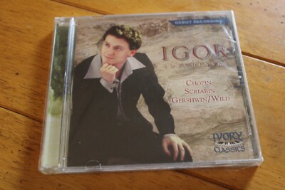 IGOR LOVCHINSKY - DEBUT RECORDING - CHOPIN/SCRIABIN/GERSHWIN CD [NEW SEALED]