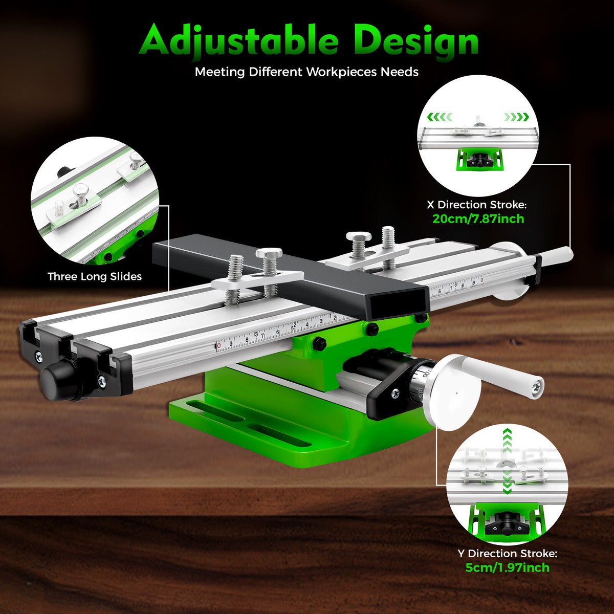 Compound Slide Table Worktable X-Y Milling Working Cross Table