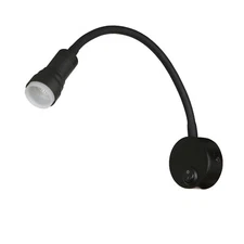 5W LED COB Wall Lamp Fixture Adjustable Reading Picture Light Switch Goose Neck