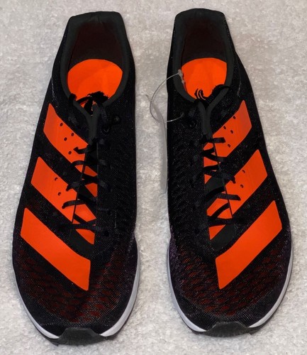 ADIDAS Adizero XC Sprint Black Orange Cross Country Track Shoes New Mens 10 11 - Picture 4 of 8