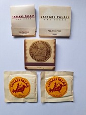Vintage Collection Of Caesars Palace Las Vegas Casino Match Books & Freshettes.