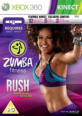 Microsoft Xbox 360 - Zumba Fitness: Rush benötigt Kinect UK mit OVP