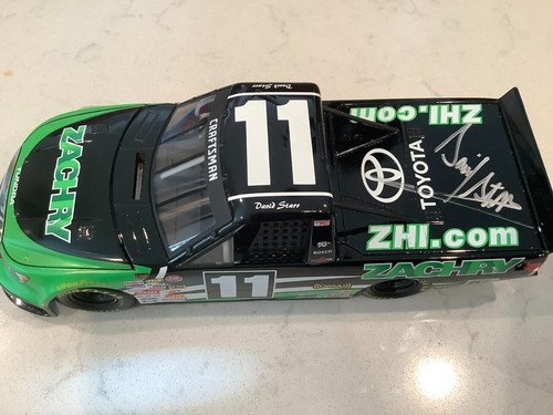 DAVID STARR AUTOGRAPHED 2008 TOYOTA TUNDRA ZACHERY TRUCK DIECAST & CARD - Picture 6 of 13