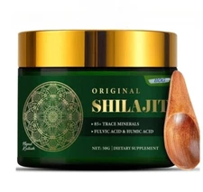 100% Pure Himalayan Shilajit Resin Natural 85+ Fulvic Acid and Humic Acid 50g