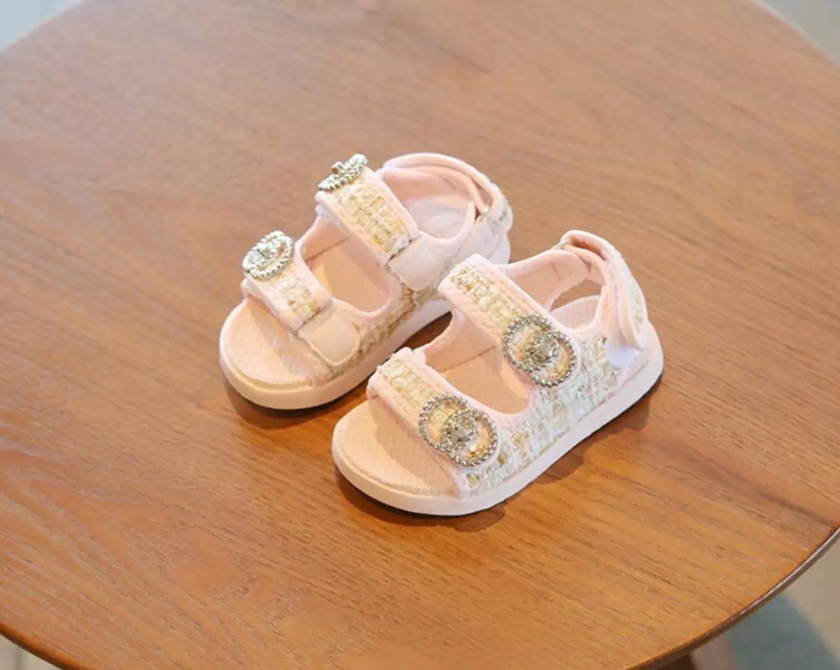 Baby girl sandals size cheap 5.5