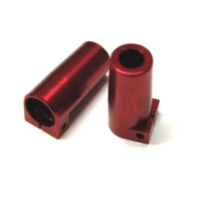 NEW STRC Aluminum Rear Lock-out Red (2) : Axial SCX10 II