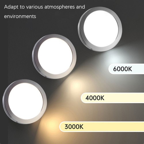 3000K/4000K/6000K Circular Led Lights Aluminium Exhibition Cabinet Lamp Closet - Picture 5 of 21