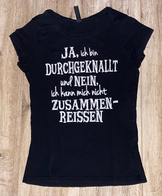 Blind Date Sprüche Shirt Gr. S