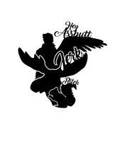 Vinyl Decal Truck Car Sticker Laptop - Supernatural Moose Squirrel