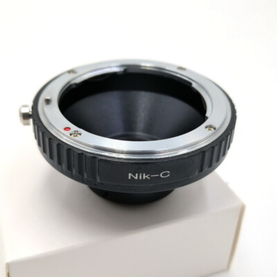 C Mount Adapter Camera Lens Canon EOS EF Nikon F and C-mount Camera Connector