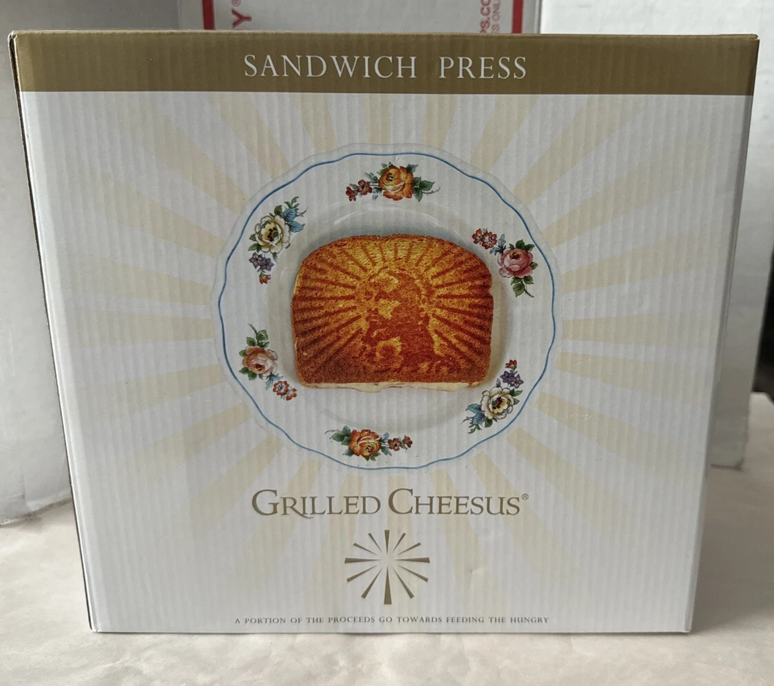 Grilled Cheesus Grilled Cheese Electric Sandwich Press New In Box
Opens in a new window or tab