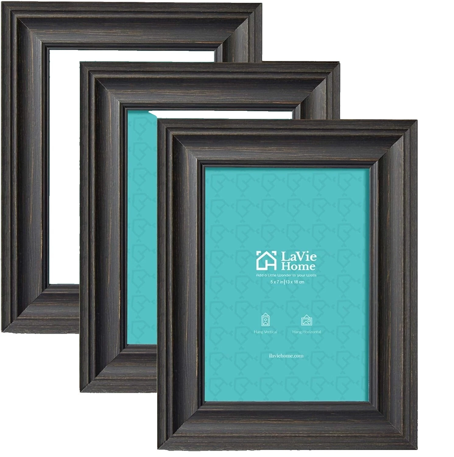 El día de la madre Marcos de Plástico Negro