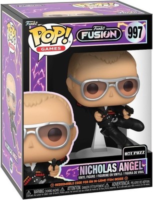 Funko Pop Games Fusion 997 Hot Fuzz Nicholas Angel Vinyl Figure