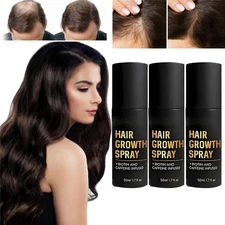 HaloGrow Hair Growth Spray 50ml Natural Hair Thickening Gentle Regrowth Mist 