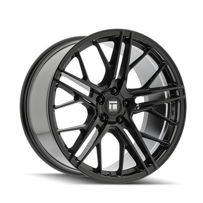 TOUREN TF07 3507 GLOSS BLACK 20X9.5 5-115 18MM 72.62MM