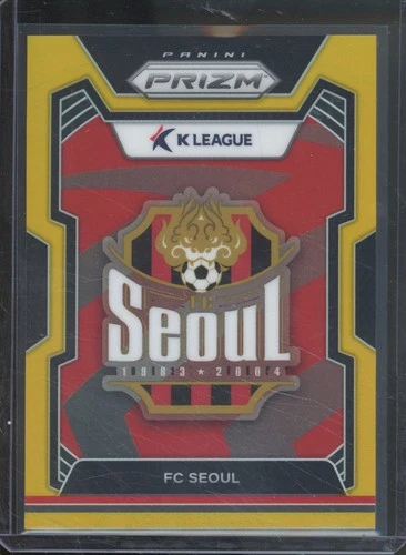 2024 Panini Prizm K League FC SEOUL #194 Korea Team Logo Gold /10 SSP