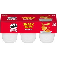 Potato Crisps Chips Snack Cups Lunch Snacks 12 Count Individual Packs