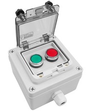 660V Start Stop Push Button Switch Box Red Green IP67