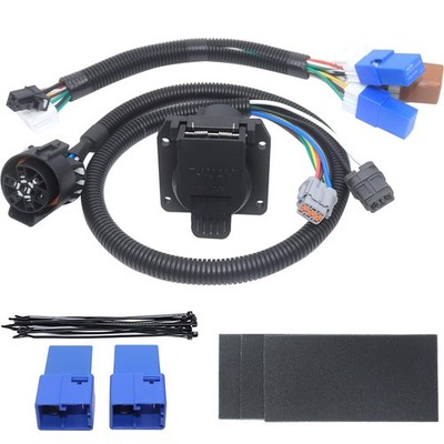 CARROFIX RV-Style 7 Way Trailer Wiring Harness for Nissan Pathfinder (2013-2020)
