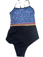 Women's Tummy Control Full Coverage One Piece Swimsuit Size Small Swimwear