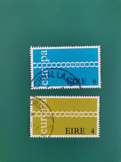 Ireland: Complete Series Used Year 1977 Europe Theme