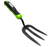 Garden Guru Hand Weeder Fork Ergonomic High Carbon Steel Planting Weeding