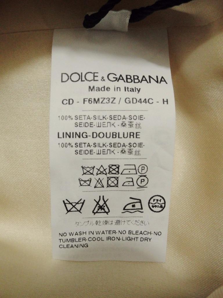 Dolce Gabbana Beige Laser Cut Silk Dress UK10 IT42 RRP2550GBP New Authentic image 7