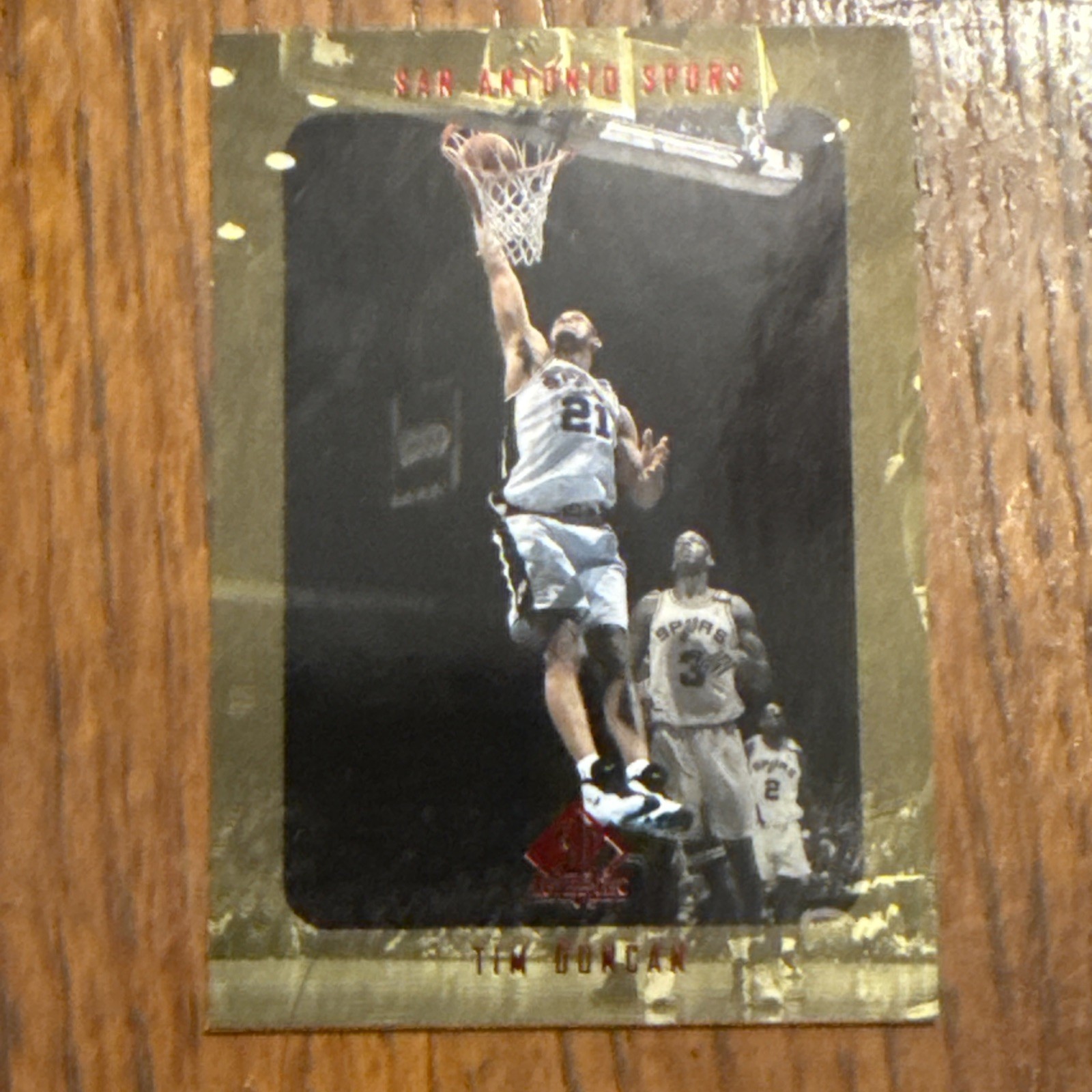 1997-98 SP Authentic - Tim Duncan #128 (RC)