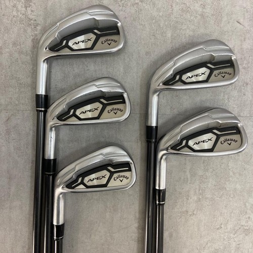 Lefty Callaway APEX FORGED CF16 Iron Set 9pcs 4-Sw Flex S Stiff Original Carbon - Picture 2 of 9