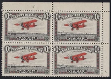 #CL46i &46ii: CHERRY RED AIRLINE/ "Snow & Serif Variety"