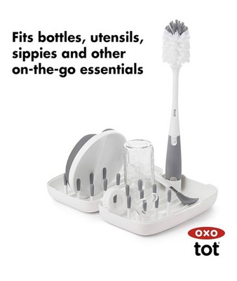OXO TOT Space Saving Baby Bottle Drying Rack