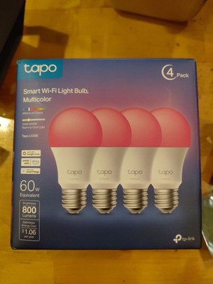TP-Link Smart Light Bulbs, 16M Colors RGBW, Dimmable, Compatible with Alexa a...