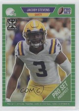 2021 Leaf Pro Set Metal Green Rainbow 1/25 JaCoby Stevens #34 a8x