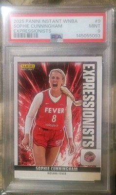 Sophie Cunningham 2025 PANINI Expressionists SP*/1669 💥PSA 9 Mint