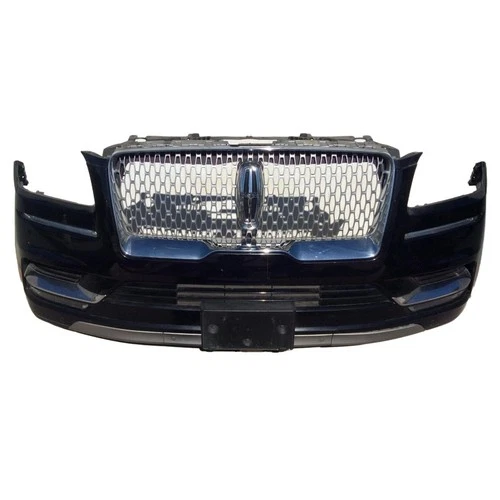 2018-2021 Lincoln Navigator Front Bumper Black G1 w/Auto Park Factory OEM Part